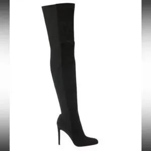 Gianvito Rossi Shoes Gianvito Rossi Osaka Over The Knee Black